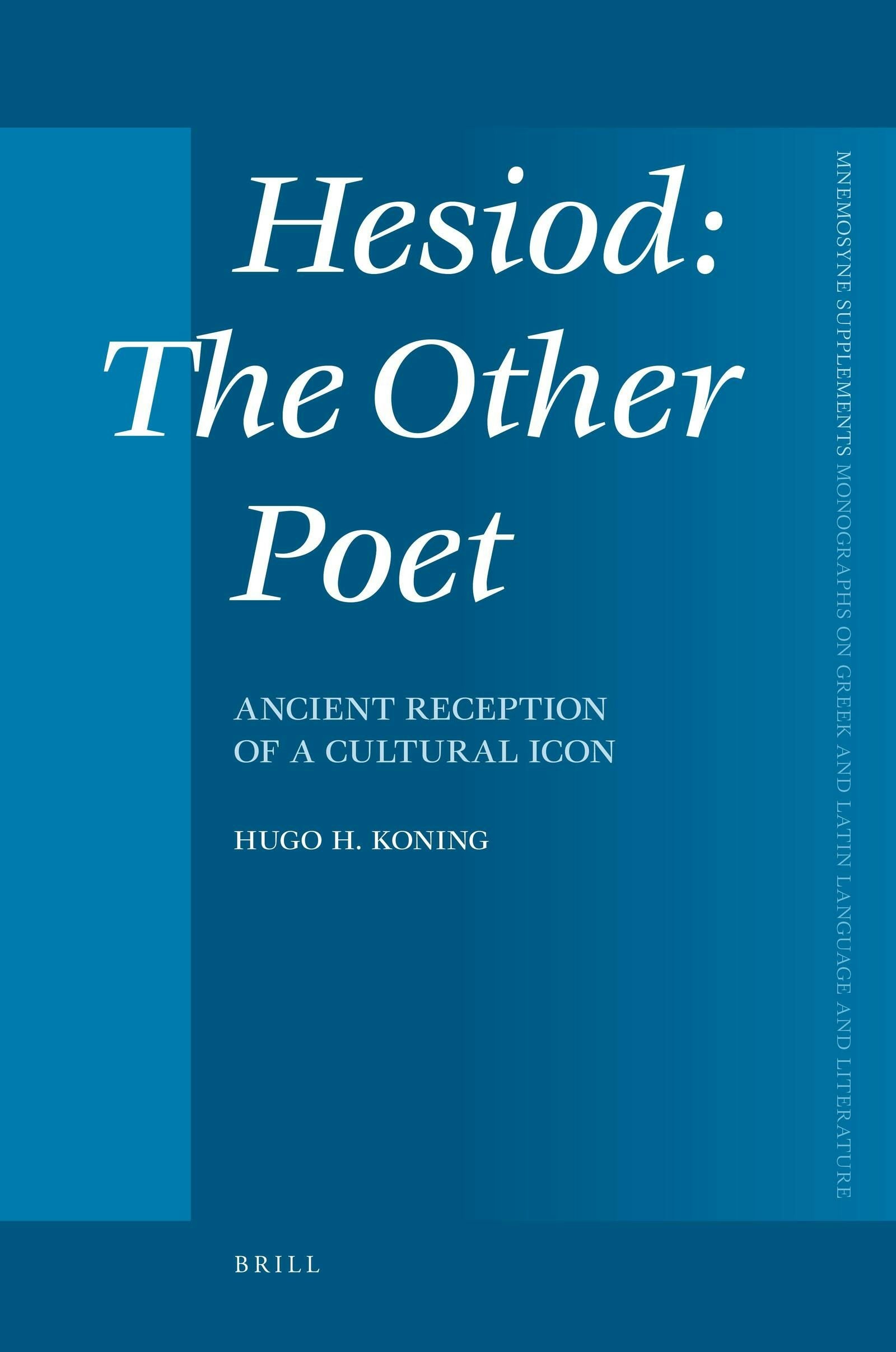 Book cover image for Hesiod: The Other Poet ISBN: 9789004186163